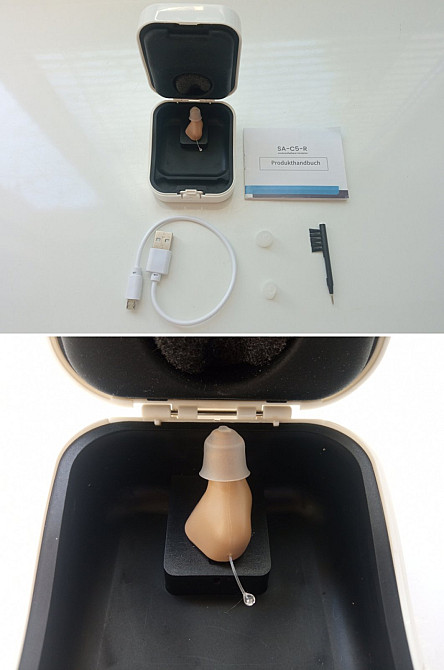 Слуховий апарат, підсилювач звуку SA-C5-R. Луцьк - фото 1