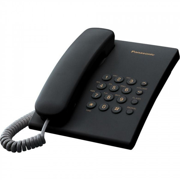 Телефон Panasonic KX-TS2350UAB чорний (KX-TS2350UAB) Киев - изображение 1