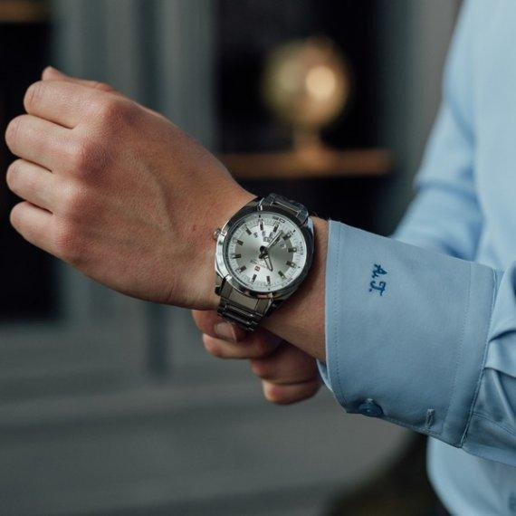 Годинник чоловічий наручний Naviforce Rocket (Сріблястий) Вінниця - фото 7