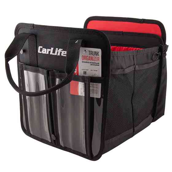 Сумка органайзер CarLife (трансформер) M 55х29х29см Тк. PVC 1680 D чорна Львів