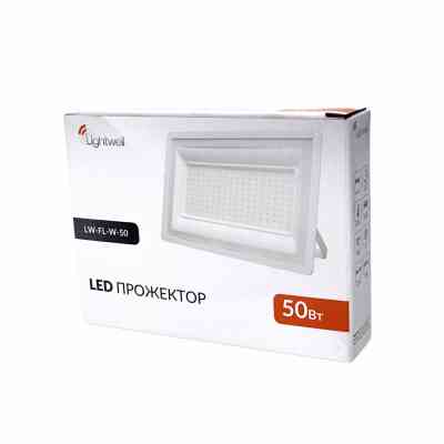 Прожектор Lightwell LW-FL-W-50 50 W Винница