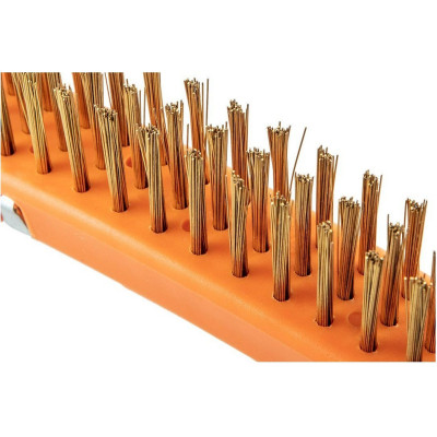 Щітка по металу Neo Tools 3х19 рядів, прямий дріт 0.3мм, 345мм, двокомпонентне руків'я (39-032) Вінниця - фото 2