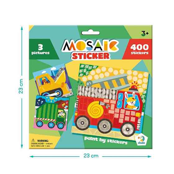 Детский набор для творчества мозаика 