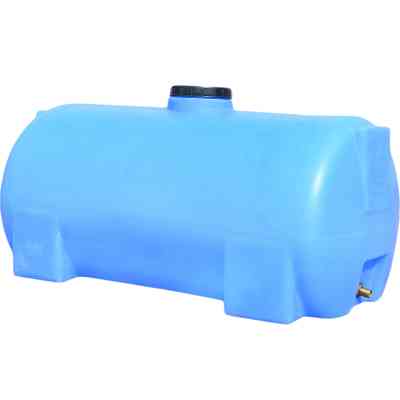 Емкость для воды Пласт Бак горизонтальная пищевая 300 л синяя (12464) Винница