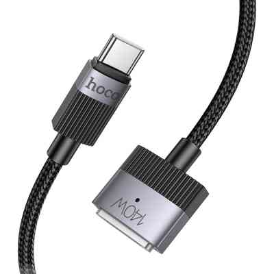Кабель живлення USB-C to Magsafe 3 1.0m black HOCO (6942007642088) Вінниця
