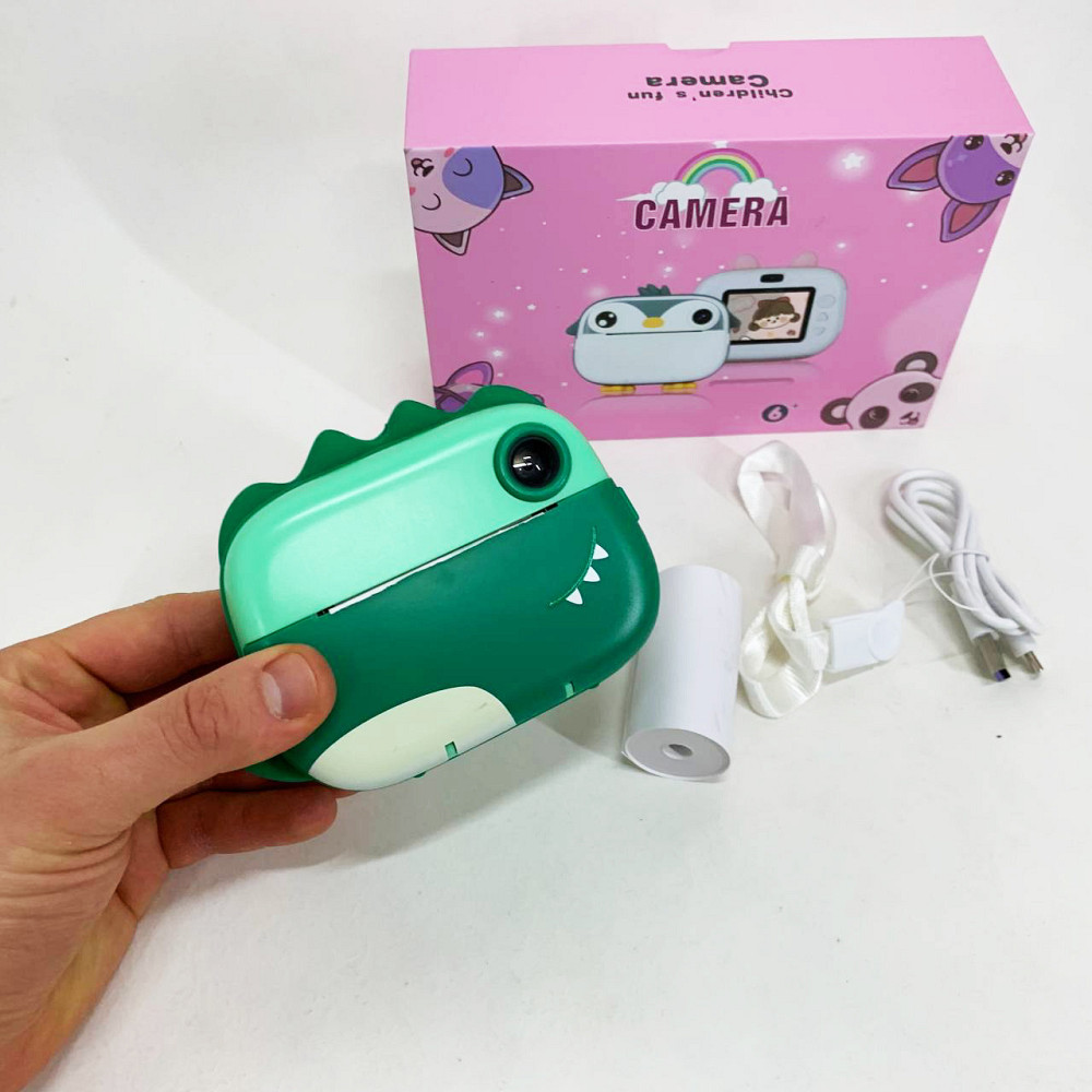 Фотокамера для детского творчества, Фотоаппарат для детей от3 лет, Удобная детская цифровая камера XE-82 Львов - изображение 7