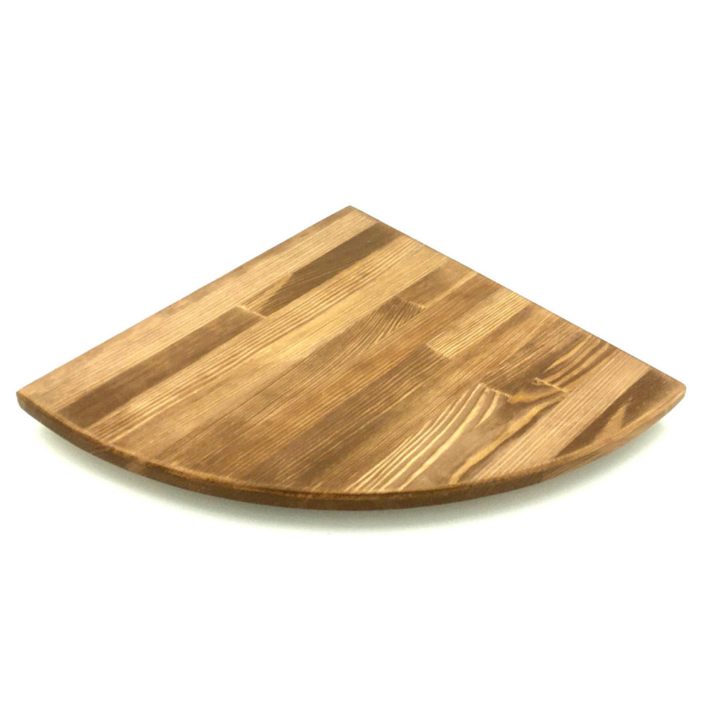 Кутова настінна полиця "Кабарет 40" сієна Миколаїв - фото 1