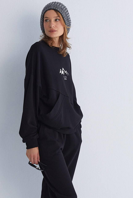 Женский прогулочный костюм двойка: кофта и штаны премиум качества футер диагональный 100% хлопок Одесса - изображение 5