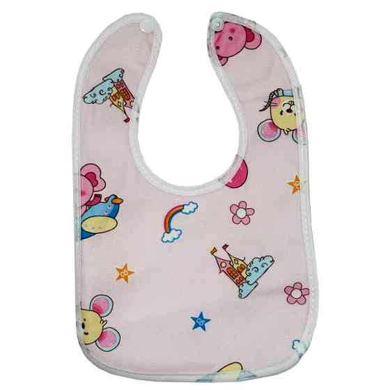 Дитячий тканинний слинявчик MGZ-0600-5 на кнопці Вінниця