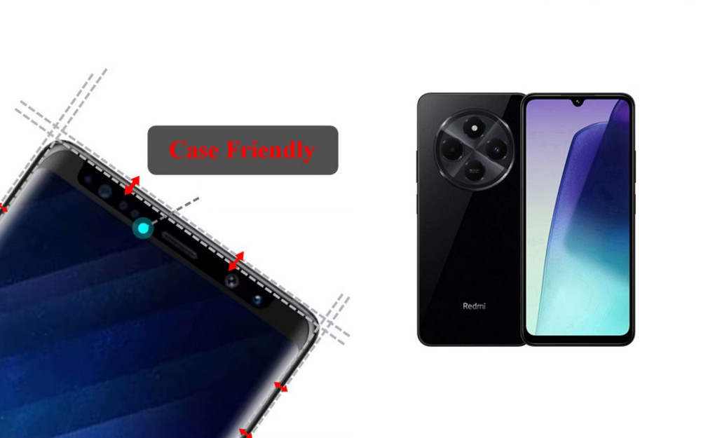 Захисне скло HyperGlass Pro для Xiaomi Redmi 14C – максимальна чутливість та захист Київ - фото 4