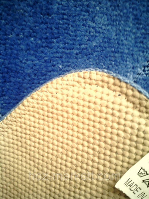 Коврики в ванную и туалет голубой производство Турция 80 х 50 см и 50 х 40 см Харьков - изображение 4