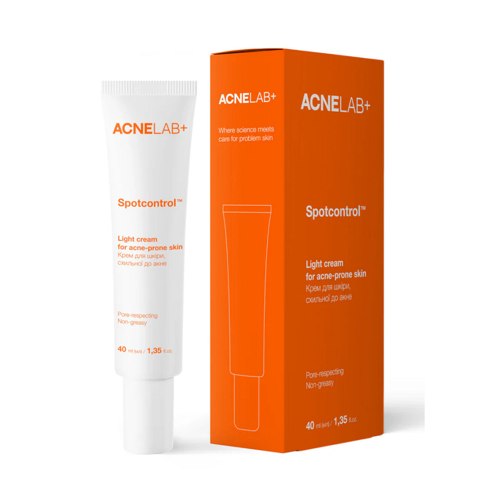 Крем для кожи склонной к акне Spotcontrol Light cream for acne-prone skin ACNELAB+ 40 мл Киев - изображение 13