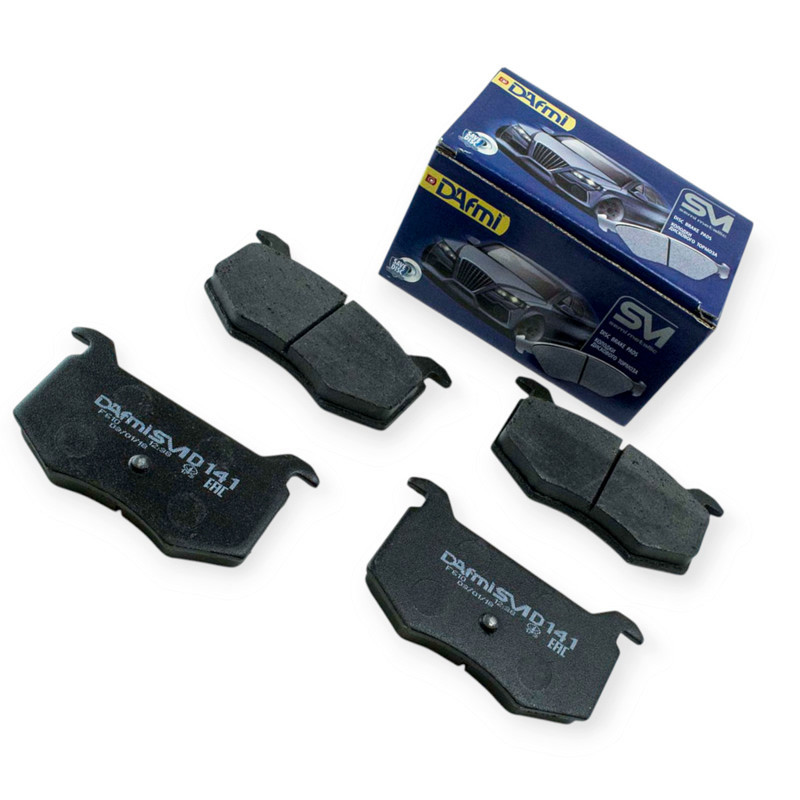 Колодки Москвич 2141 передні (к-кт 4 шт) гальмівні Мукачево - фото 1