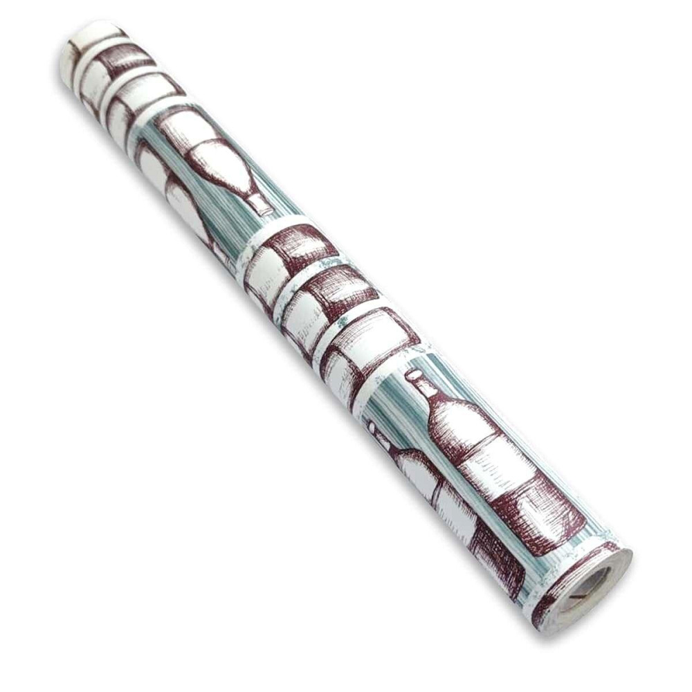 Самоклеющаяся пленка на бумажной основе 0,45х10м х 0,07мм Винная SW-00000798 Киев - изображение 3