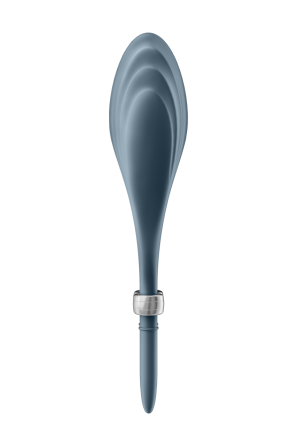 Регулируемое эрекционное кольцо с вибрацией SATISFYER DUELIST DARK синий Sex Aura Киев