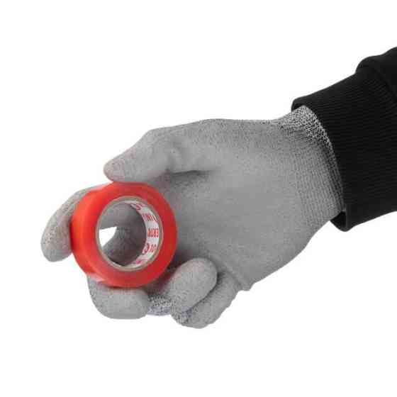 Стрічка клейка двостороння "FAST FIX", 5 м, 15×0,21 мм, прозора, РЕТ INTERTOOL KT-0816 Київ