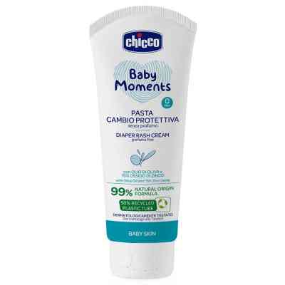 Дитячий крем Chicco Baby Moments від попрілостей з цинком під підгузок, 100 мл (12114.00) Вінниця