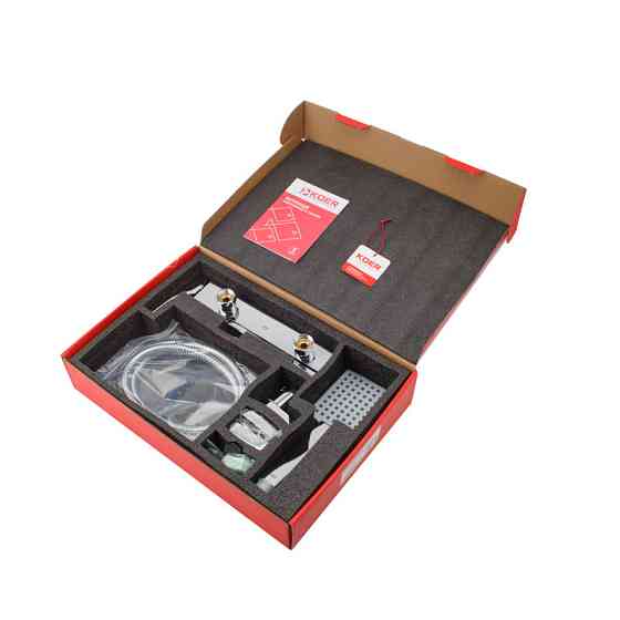 Смеситель для ванны с коротким изливом Koer KB-41010-01 (Цвет хром) (KR3484) Киев