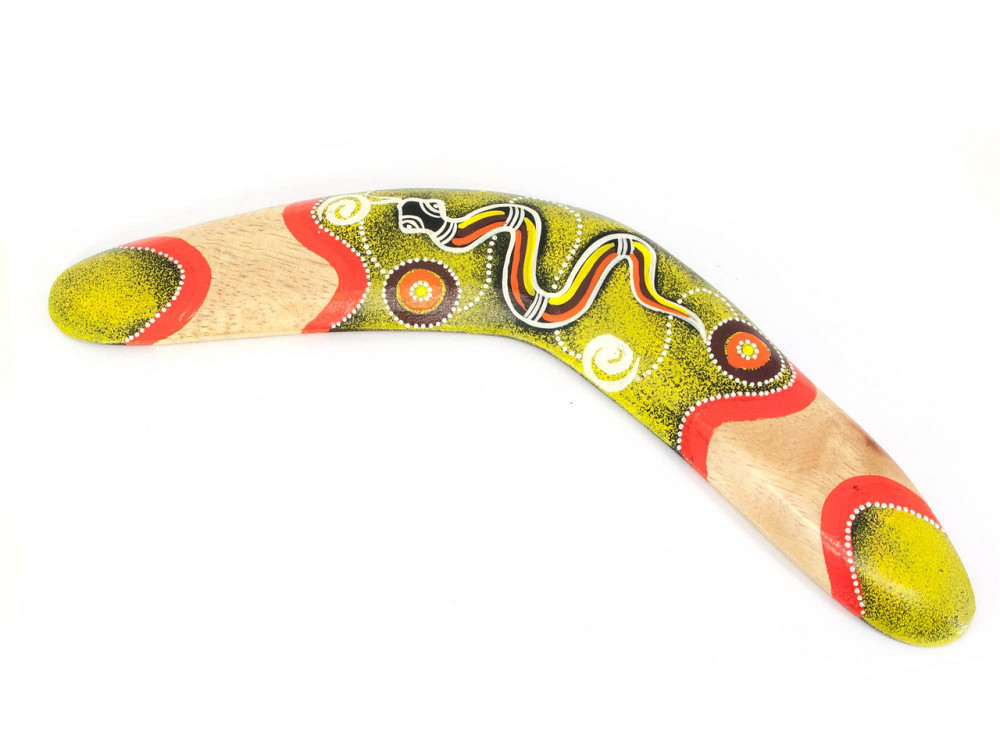 Бумеранг розписний дерев'яний Київ - фото 1