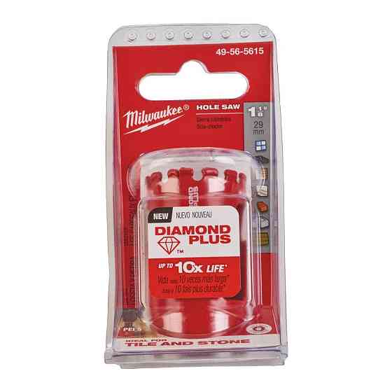 Коронка алмазна Diamond Plus MILWAUKEE, Ø29мм (з різьбою) Одеса