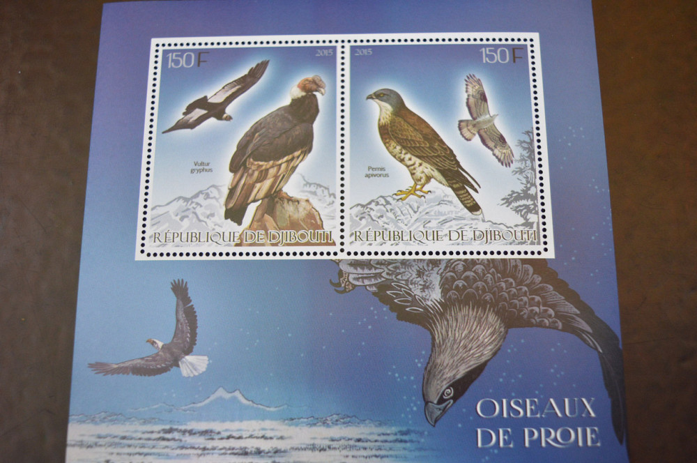 Джибуті. Марки. Фауна. Блок. 2013 рік (А-22) Полтава - фото 1