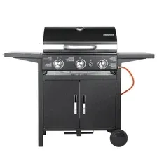 Гриль Grill gazowy na propan z 3 palnikami - Grill gazowy - Ruszty żeliwne, zapłon impulsowy i termometr Киев - изображение 1