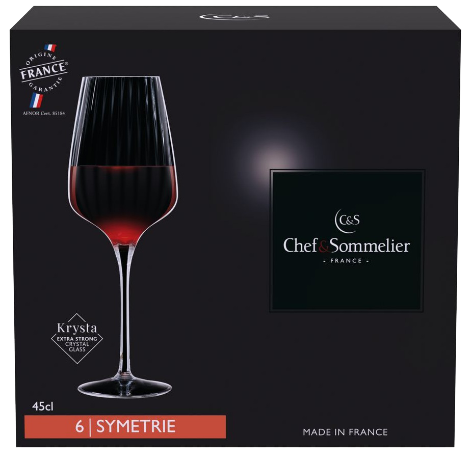 Набор бокалов C&S Symetrie 6х450 мл (6939891) Киев - изображение 7