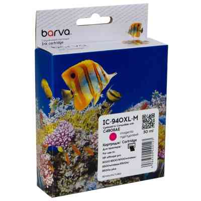 Картридж Barva HP 940XL (C4908AE) 1400 c, Magenta (IC-940XL-M) Винница