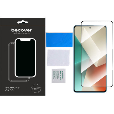 Скло захисне BeCover Xiaomi Redmi Note 13 Pro Black (710364) Вінниця - фото 4