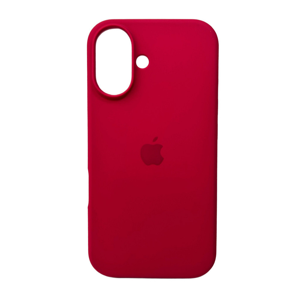Чохол для смартфона Silicone Full Case AA Open Cam for Apple iPhone 16 35,Maroon Киев - изображение 1