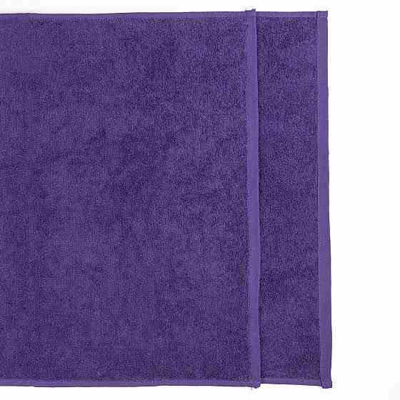 Набір махрових рушників 2шт GM Textile 50х90см, 70х140см 400г/м2 (Фіолетовий) Суми