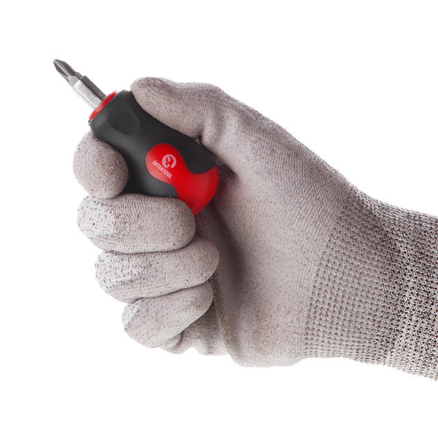 Отвертка мини 4 в 1 с двусторонними насадками, Cr-V INTERTOOL VT-1010 Киев - изображение 5