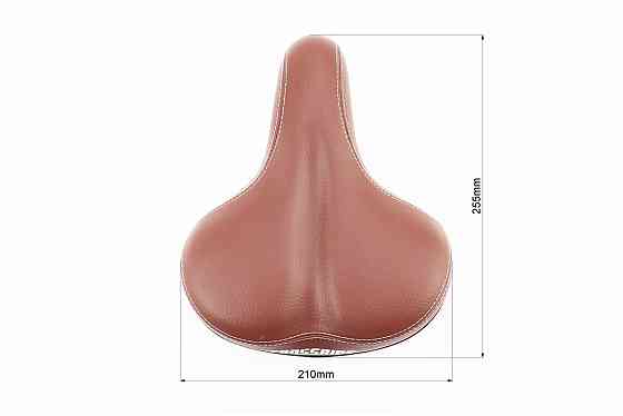 Сидіння ХВЗ 255x210мм, коричневе CROSSRIDE N318 Киев