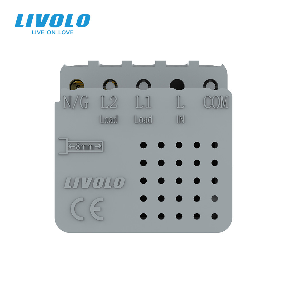 LIVOLO Розетка LIVOLO USB-A + USB-C PD 36Вт, золота, швидке заряджання, Power Delivery QC 3.0, Коломия - фото 10