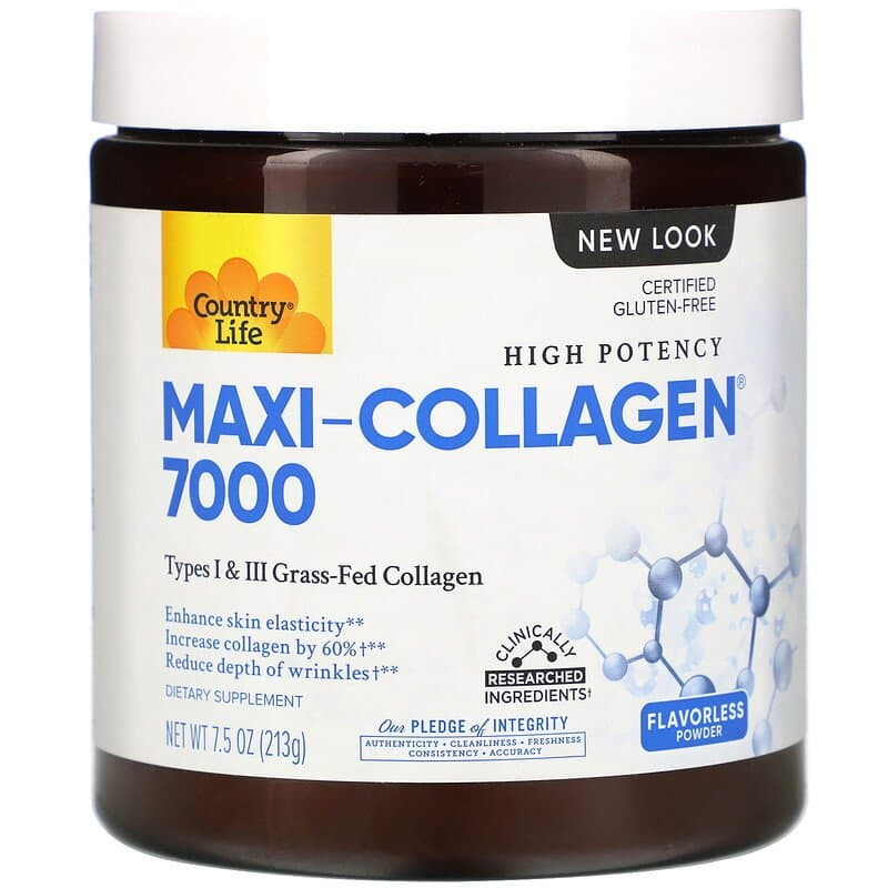 Коллаген макси с витамином А и С плюс биотин (Maxi-Collagen C and A plus Biotin) 213 г Київ - фото 1