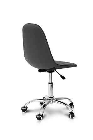 Стілець офісний Марсель, шкірзам сірий Киев