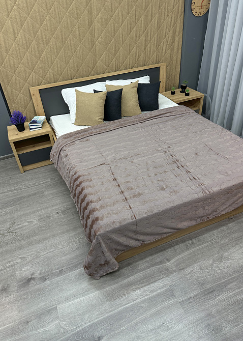 Плед-покривало 200х230 см (+-5см) Сірий (87-245) Київ - фото 6