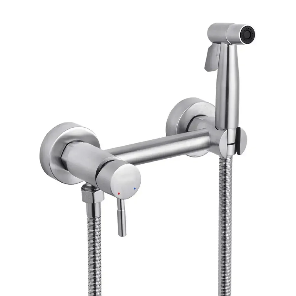 Гігієнічний душ із змішувачем WEZER EKO9A-01 сатин Київ - фото 1