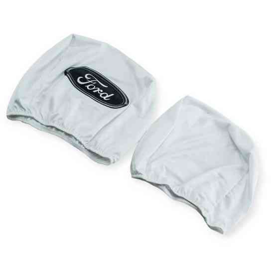 Чехлы подголовники белые (2 шт) ford на Мукачево