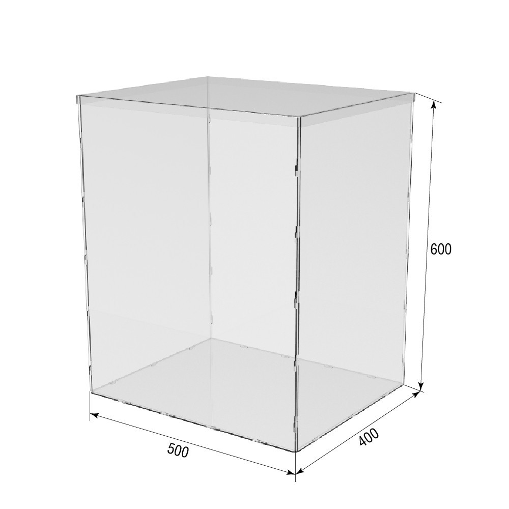 Коробка EKOSTAR 500х400х600 с крышкой Киев - изображение 3