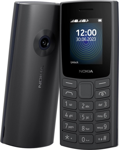 Мобильный телефон Nokia 110 Dual SIM TA-1567) Charcoal (6893381) Киев - изображение 2