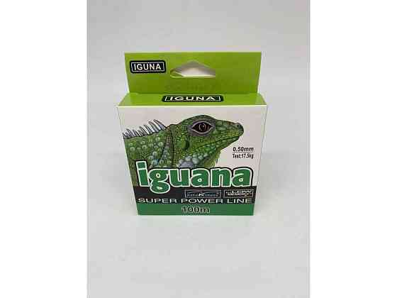Лiска Iguana 0,50мм 17,5кг 100м прозорий SM-Y-18-050 ТМ PRC Київ