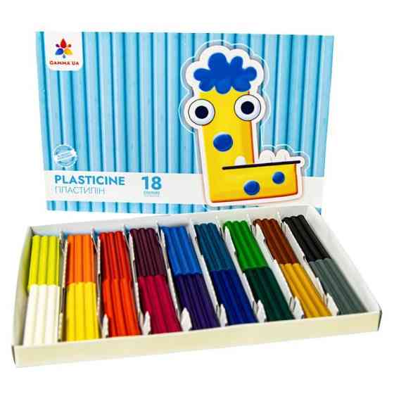 Дитячий набір пластиліну 200318, 18 кольорів Вінниця