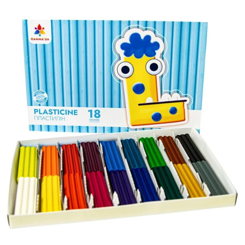Дитячий набір пластиліну 200318, 18 кольорів Вінниця - фото 1