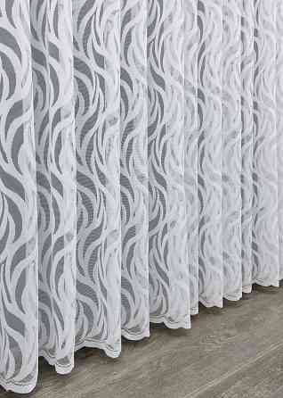 Тюль жакард колір білий 1976т Київ