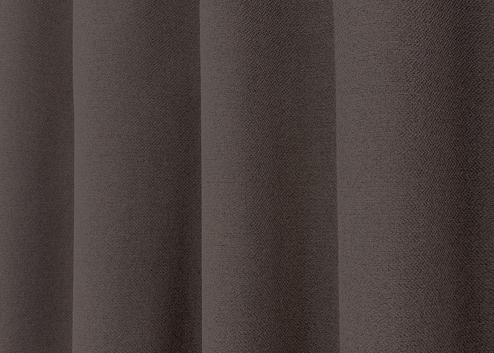 Комплект готових штор VR-Textil Льон блекаут № 1722ш Сіро-коричневий 125х270 см 2 шт (39-948) Київ - фото 7