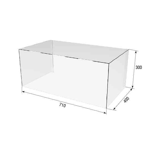 Коробка акриловая EKOSTAR 710х400х300 Киев