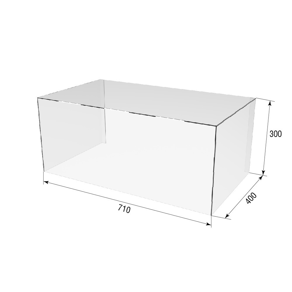 Коробка акриловая EKOSTAR 710х400х300 Киев - изображение 4
