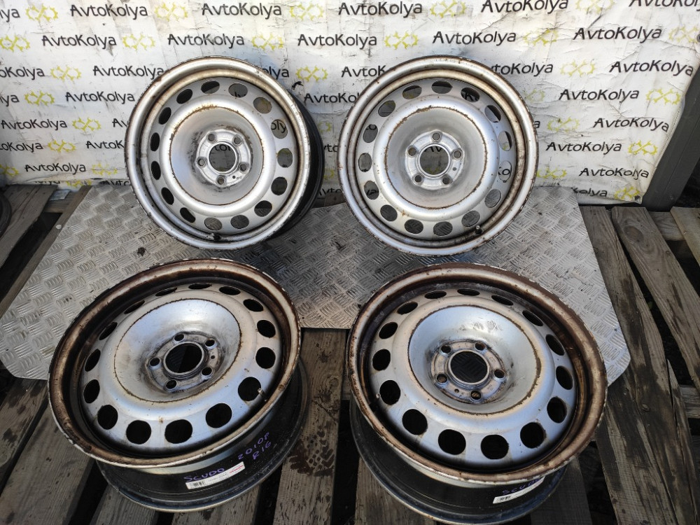 Диск металевий R16 Citroen Jumpy 2007-2016 Ковель - фото 3