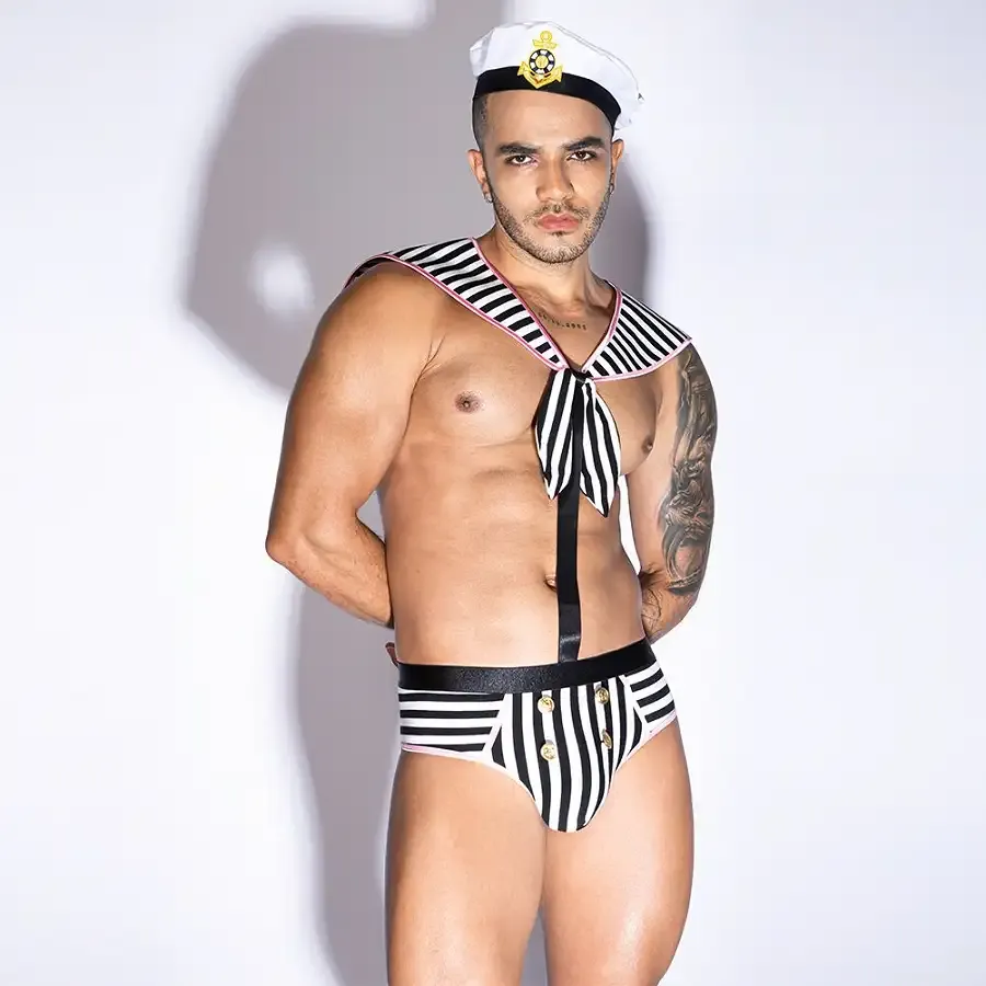 Чоловічий еротичний костюм морячка JSY 9153 One Size Львів - фото 4